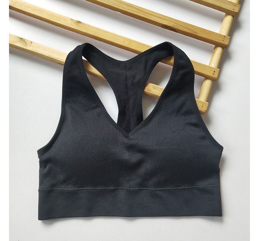 Runyz - Sportbeha met luipaardprint en racerback