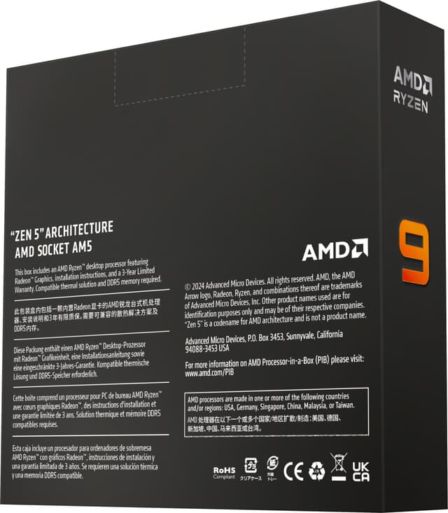 AMD Ryzen™ 9 9900X processor