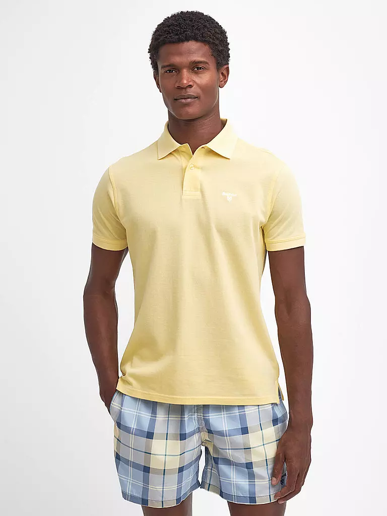 BARBOUR Poloshirt gelb
