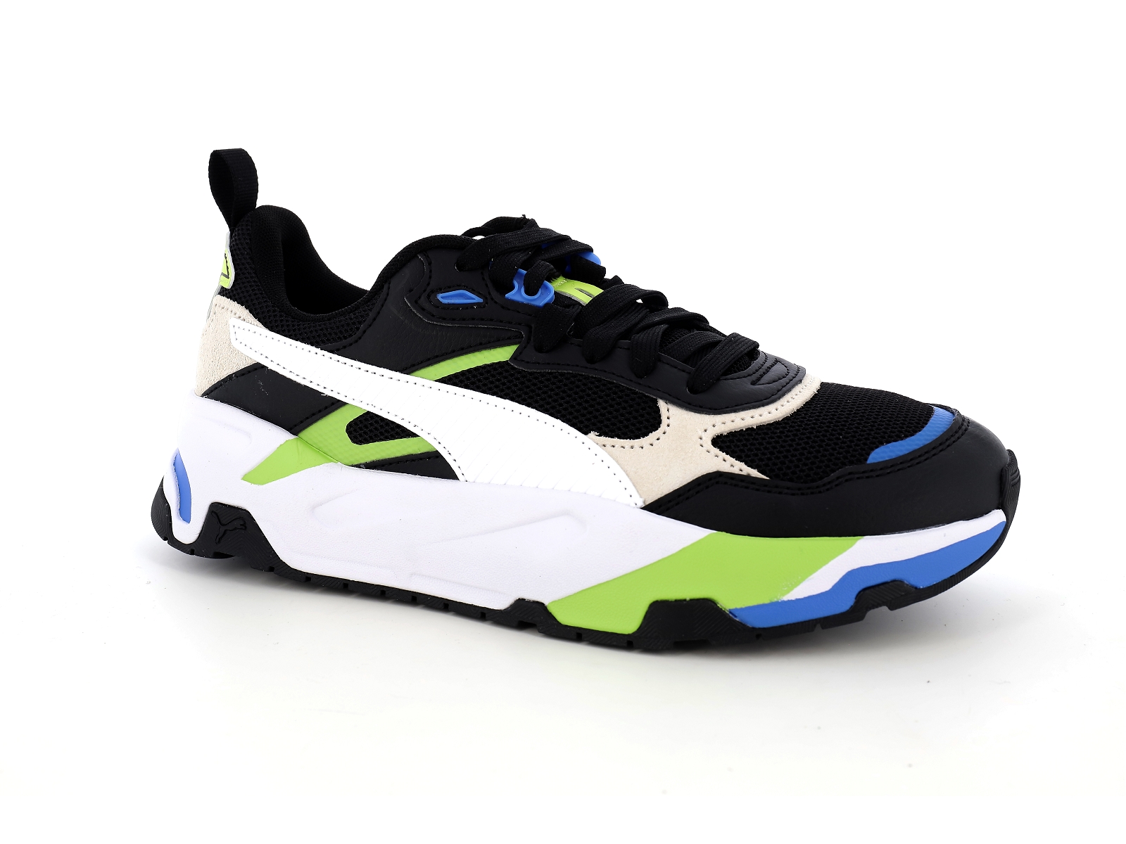 Puma-389289 Synthétique Noir Vert