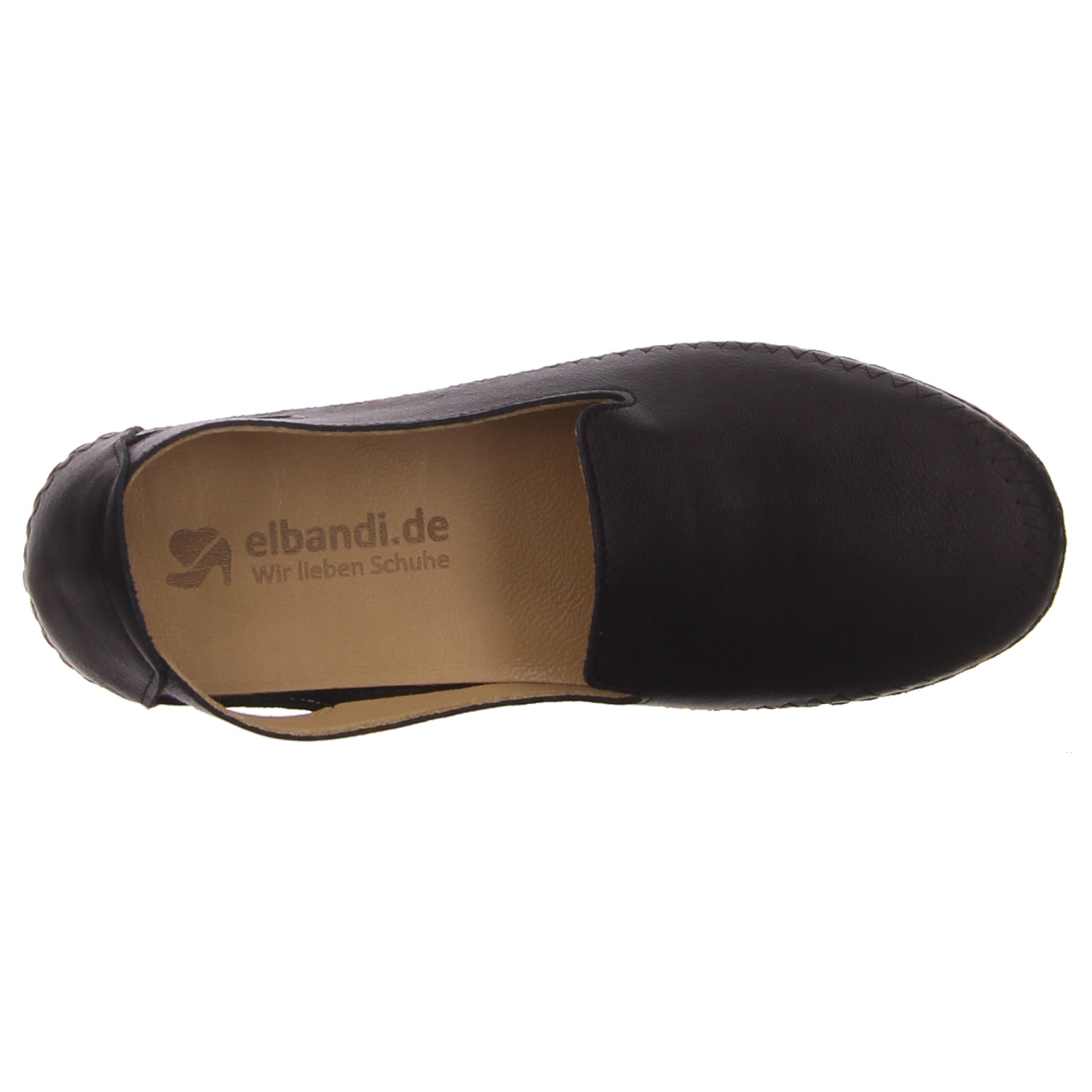 elbandi Slipper schwarz schwarz