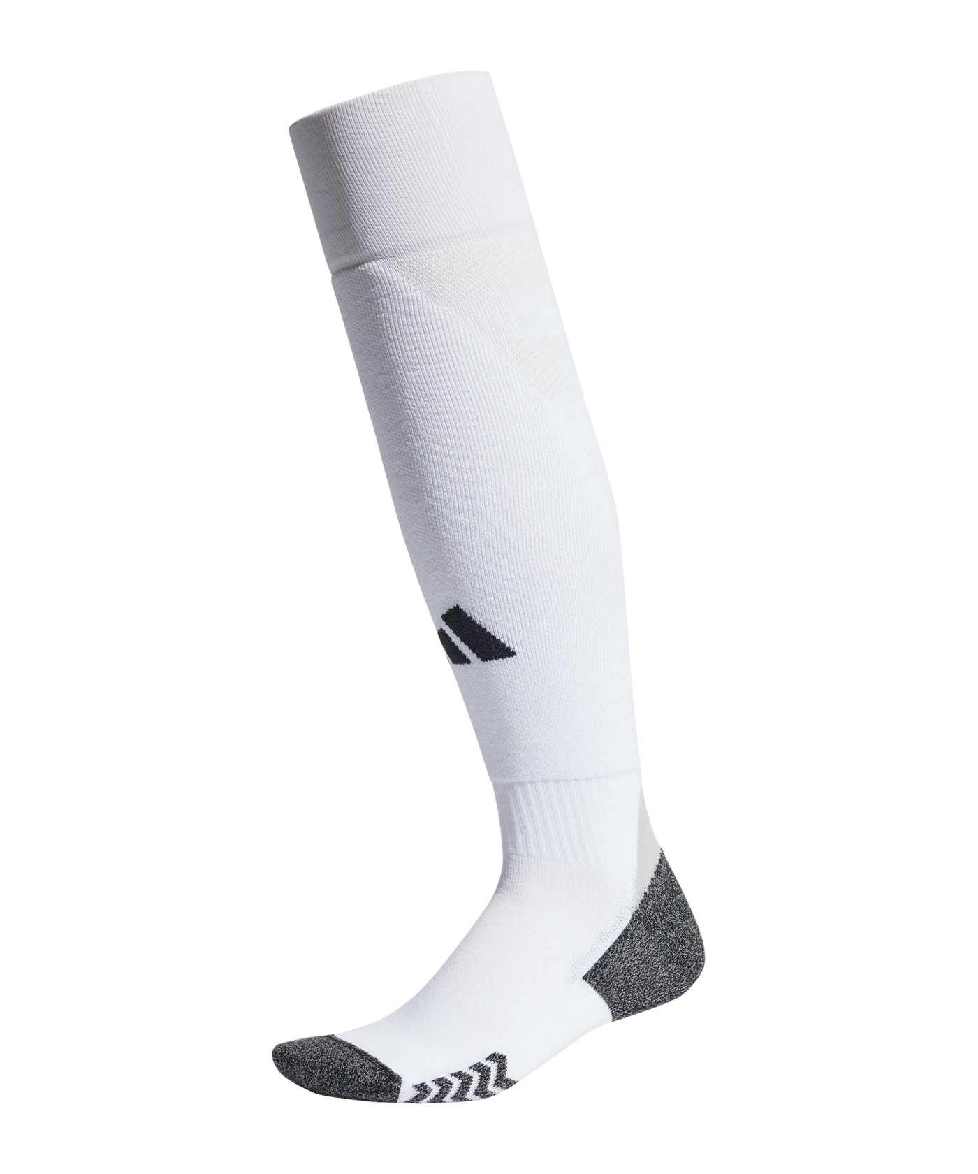 adidas 24 Strumpfstutzen Weiss Grau Schwarz