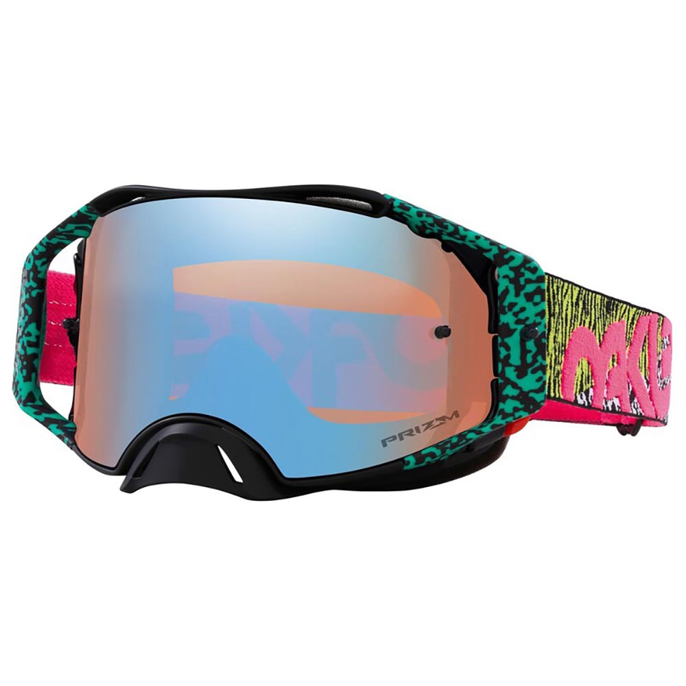 Oakley - Masque Airbrake MX Heritage Bengal Venom - Ecran Prizm Noir / Vert / Jaune / Rose