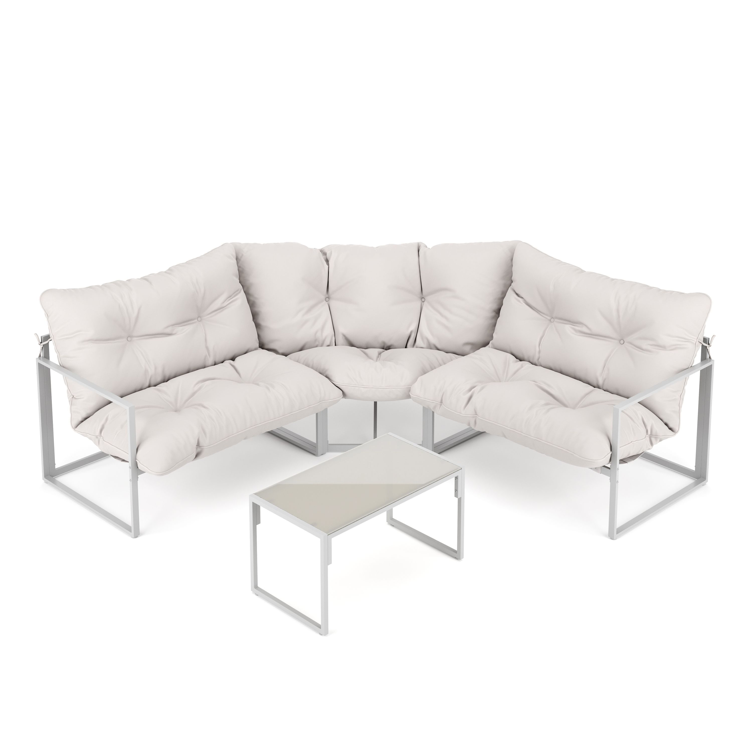 Lounge FLORENZIA weiss