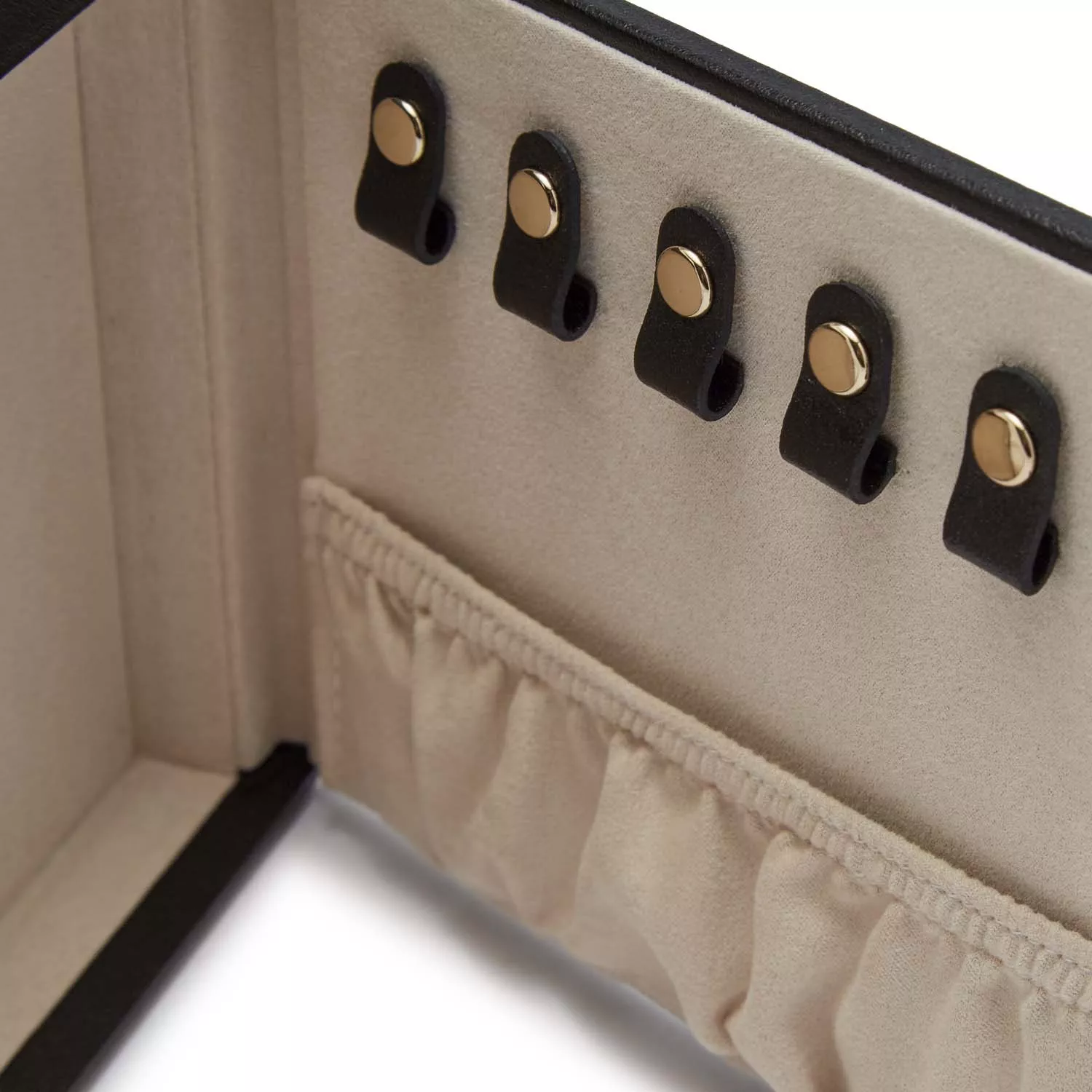 Wolf Palermo Watch Winder 1 ur Sort Læder 213702