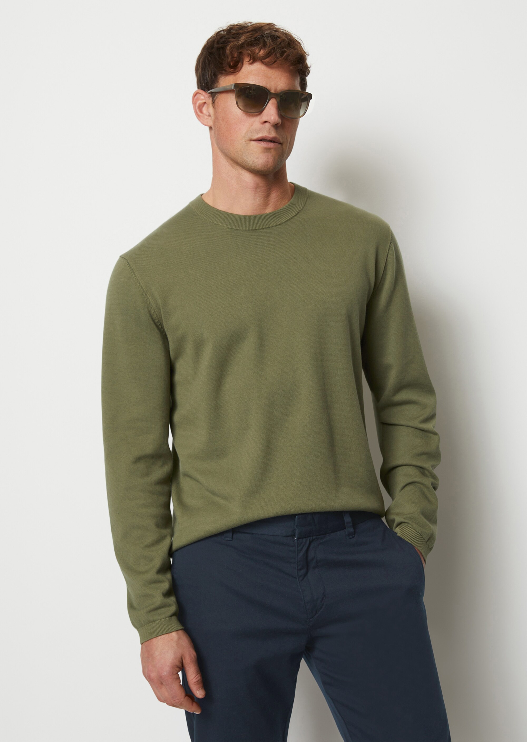 Pullover regular aus reiner Bio-Baumwolle
