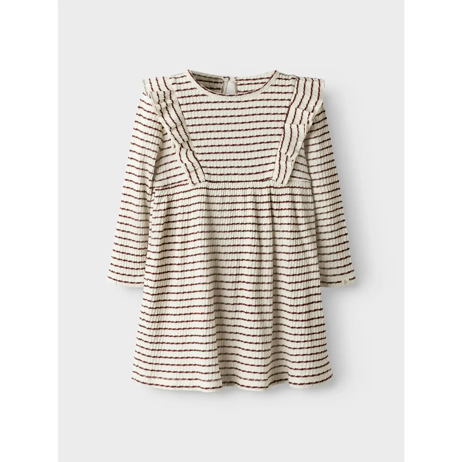 Lil ' Atelier | NMFOSOPHIA LS DRESS LIL | Hot Chocolate