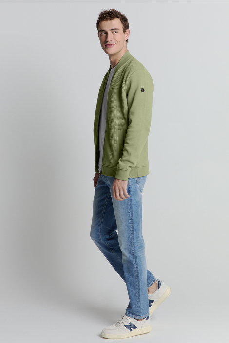 NO-EXCESS groene heren vest