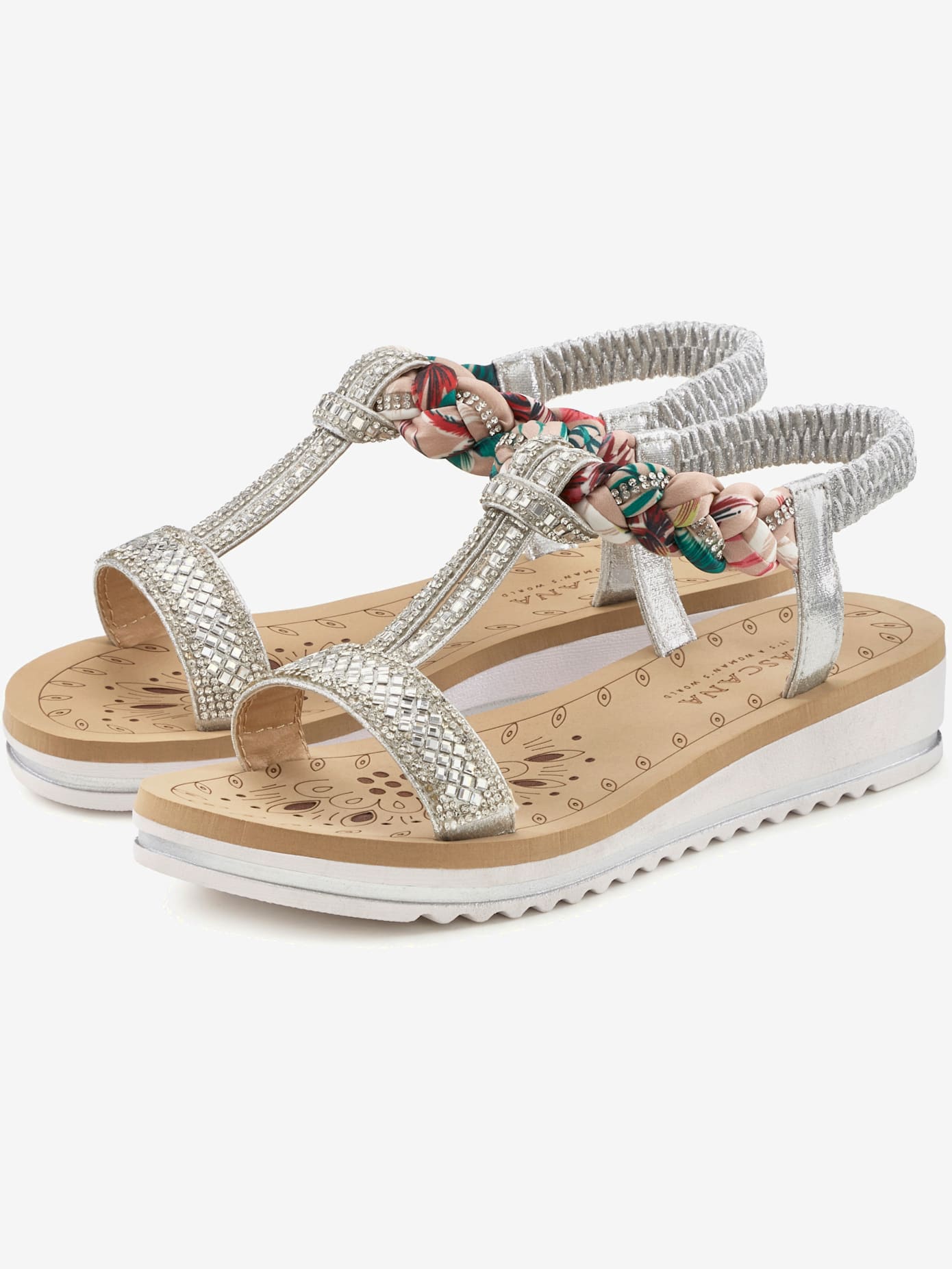Sandales brides extensibles pour un confort optimal
