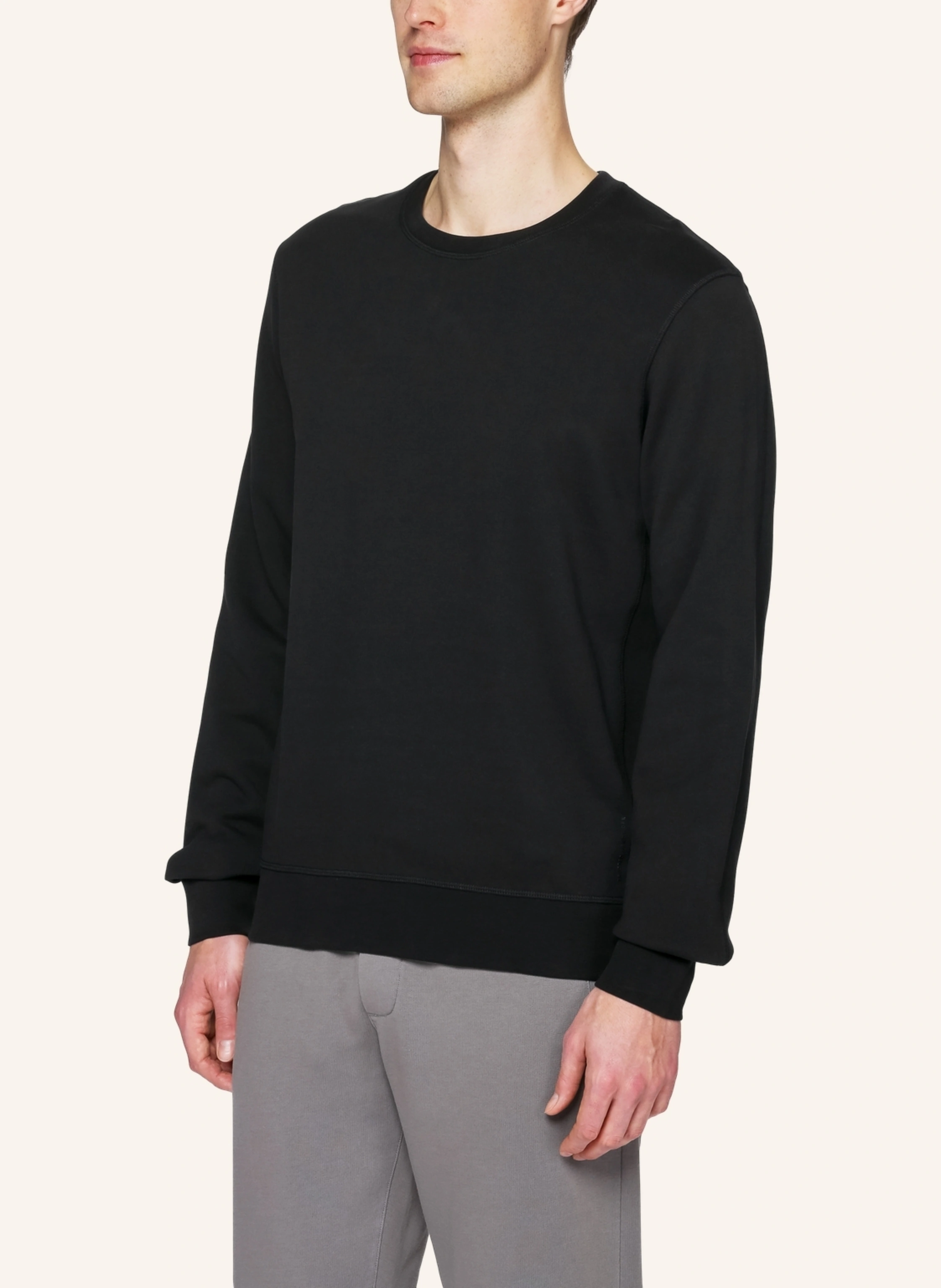 TRUSTED HANDWORK Round Neck 1/1-Sleeve Sweatshirt
