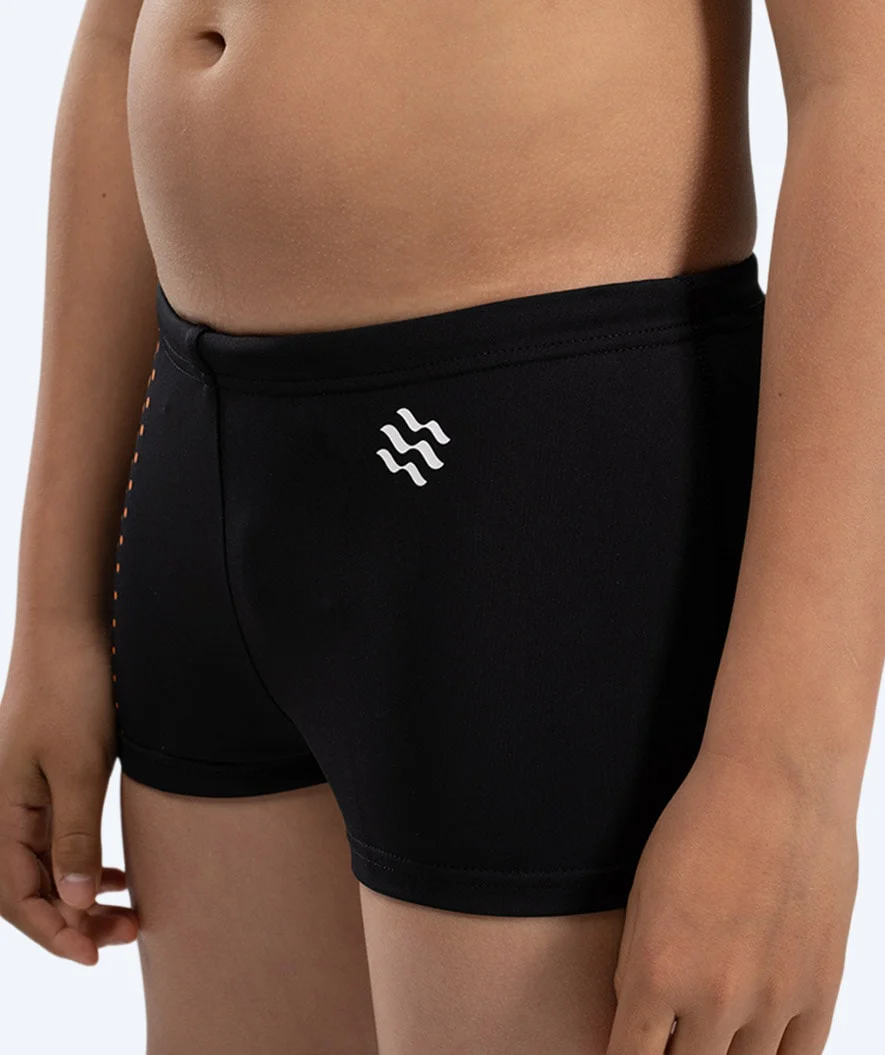 Watery badebukser til drenge - Flaming Vegas Eco - Orange Sporty