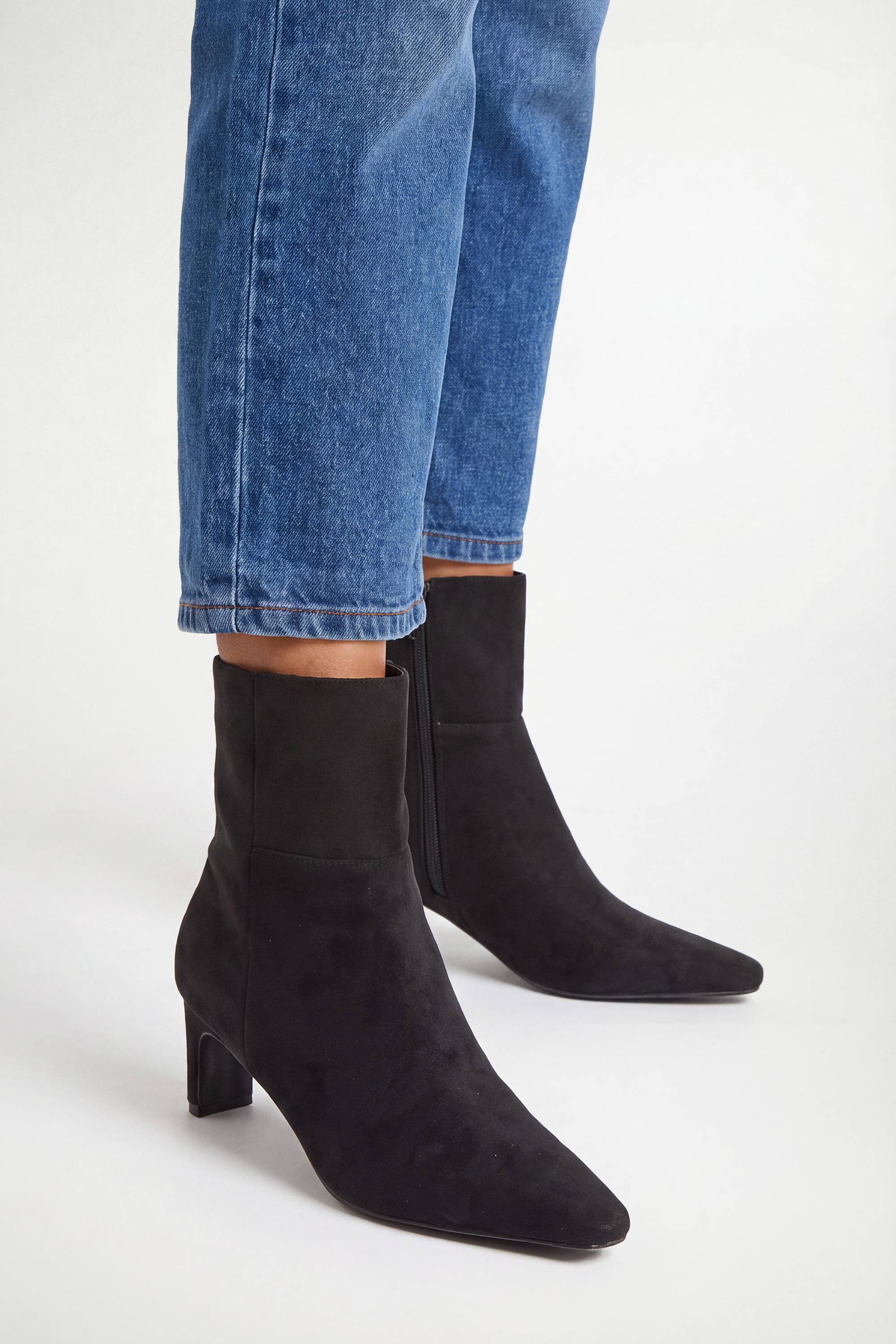 Wallis Bottines Ellie À Talon Aiguille Moyen En Synthétique