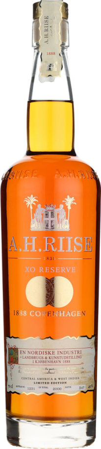 A.H. RIISE 1888 COPENHAGEN GOLD MEDAL RUM 70CL