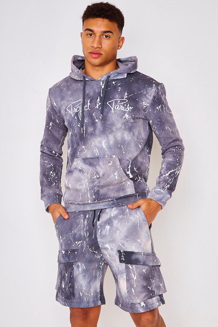 Short cargo gris taché / Project X - 2140200