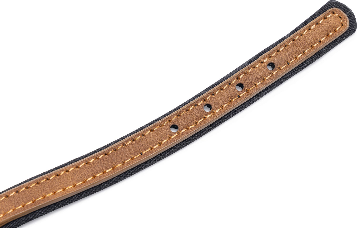 Beeztees hondenhalsband Balacron Ax bruin 21-26 x 1 cm