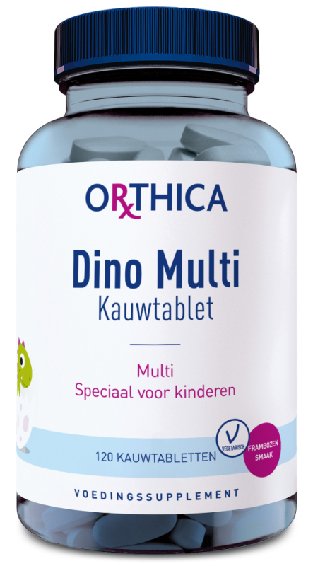 Orthica Dino Multi 120 kauwtabletten