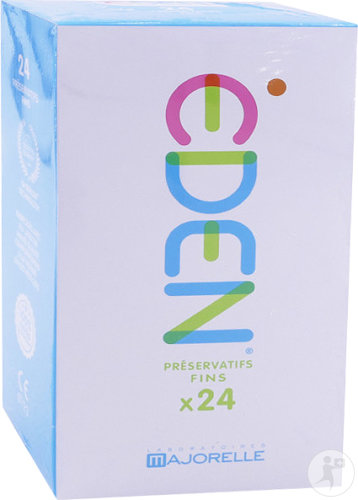 Eden Préservatifs Fins 24 Préservatifs