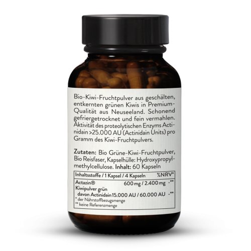 Sunday Natural Products  ACTAZIN ®Grüne Kiwi Kapseln