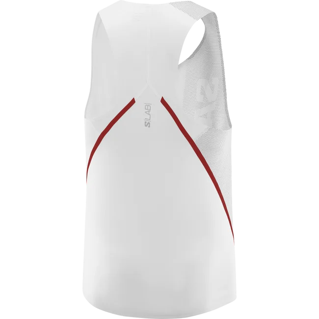 S/LAB SPEED  Tanktop Herren WHITE/DEEPBLACK