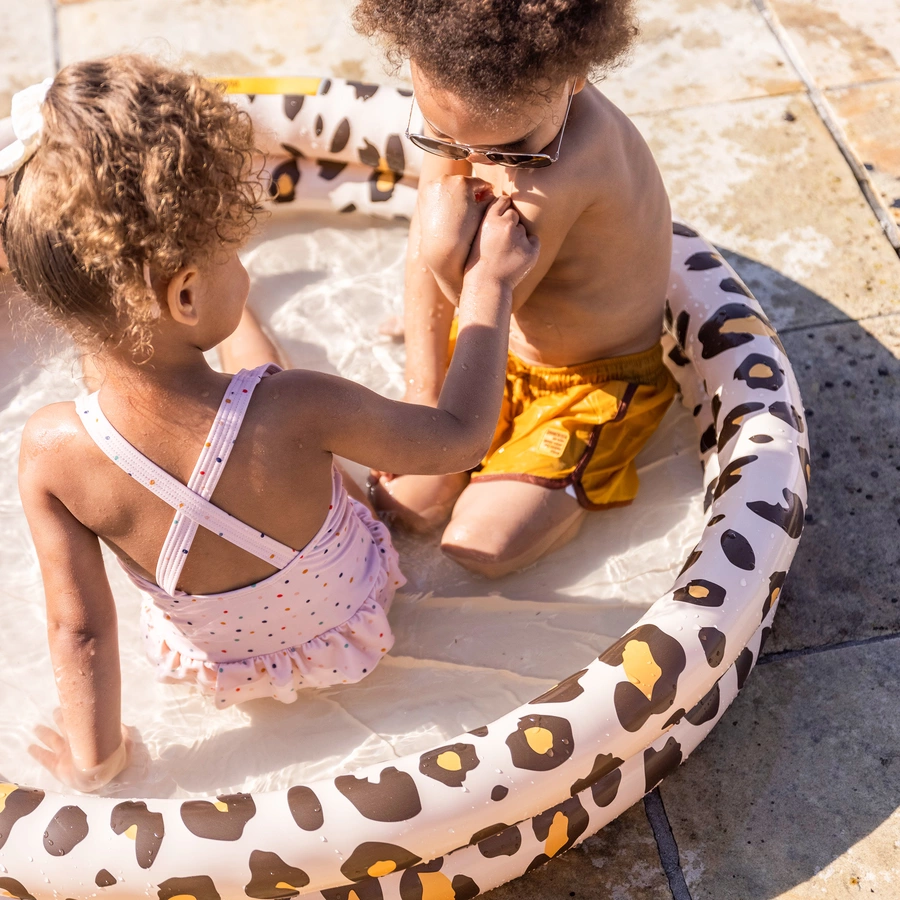 Swim Essentials Printed Children´s Pool Panther Beige