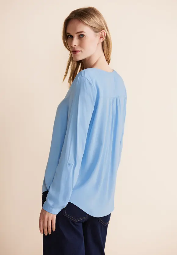 Bluse im Tunikastyle - original blue
