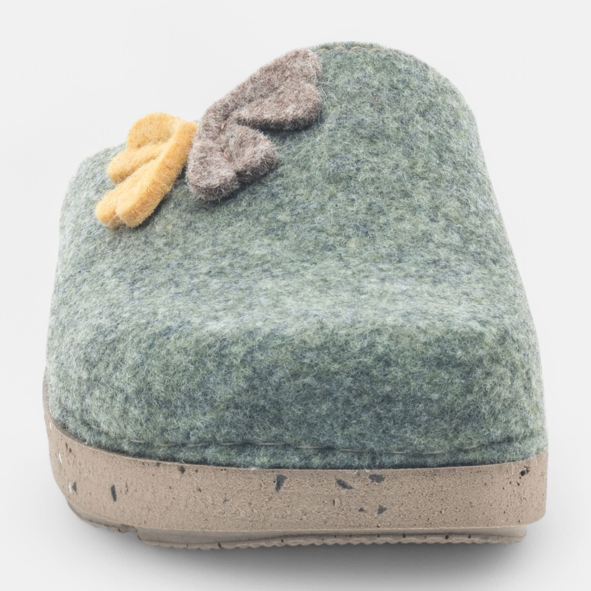 Pantoufles mules Femme vert