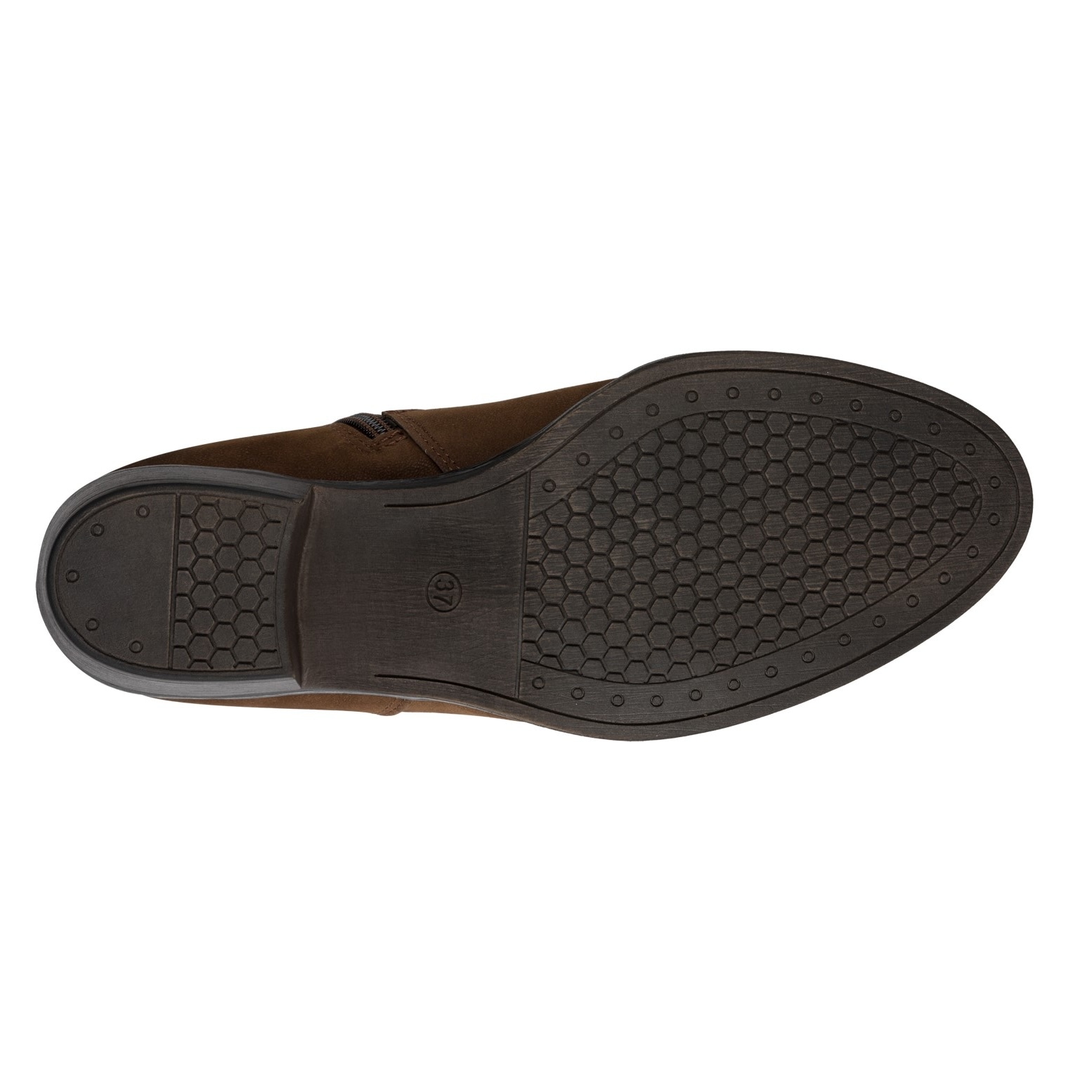 MARCO TOZZI Cowboy Stiefelette  , Blockabsatz, Kurzstiefel, Westernstiefelette mit Flecht-Zierriemchen