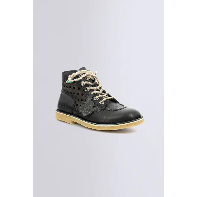 KICK LEGEND NOIR BOTTINES Cuir Femme