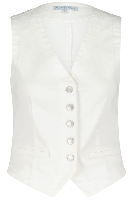 Red Button witte dames gilet