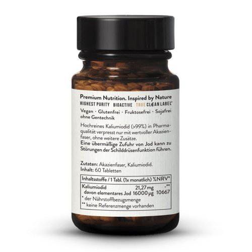 Sunday Natural Products  Jod 16mg Mini-tabletten Hochdosiert