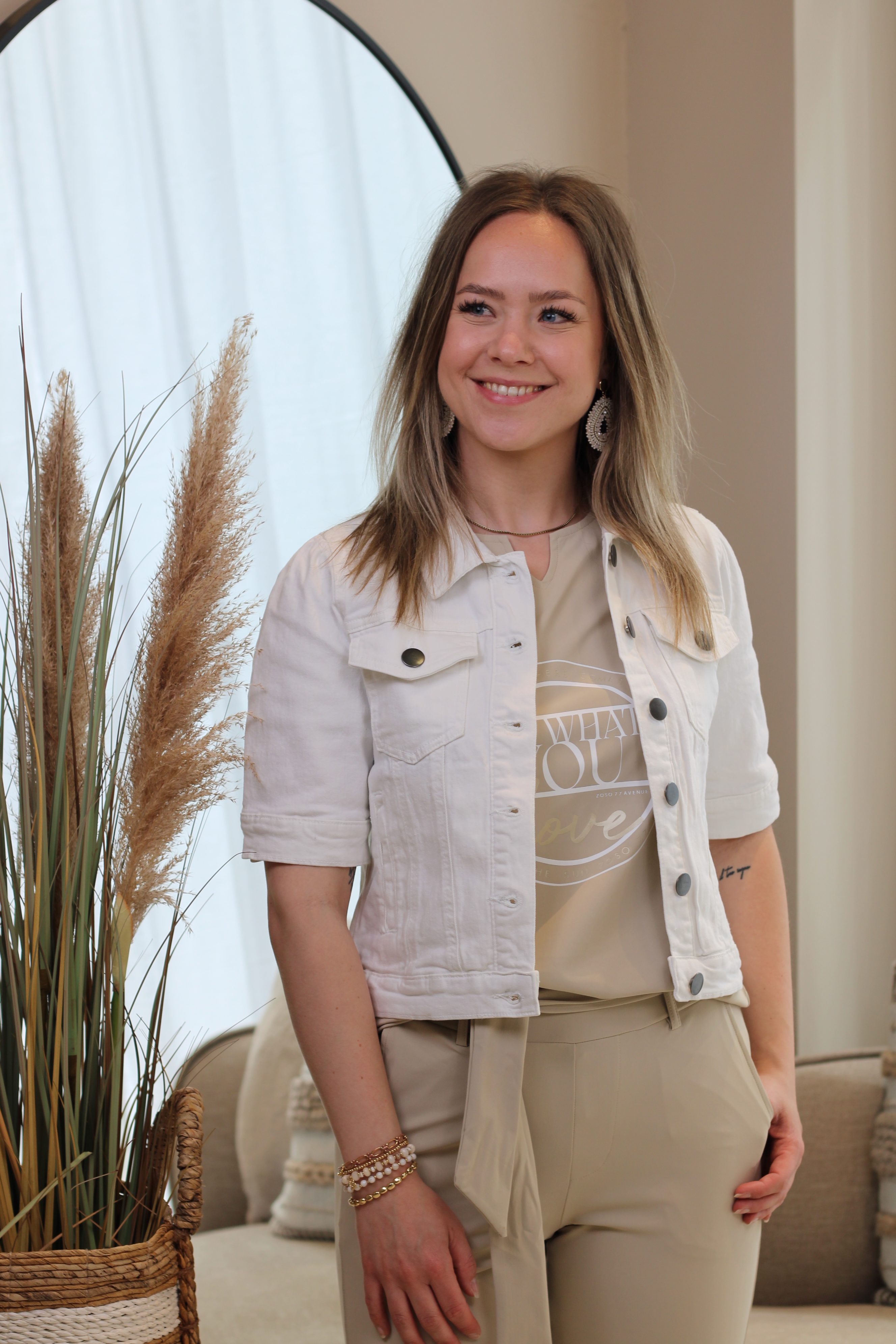 Culture - Deva Ami Jacket - Spring Gardenia