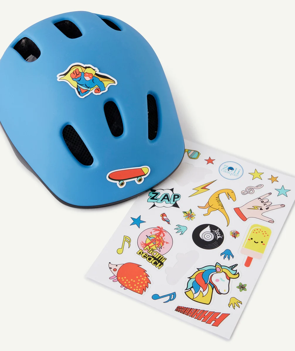 MON ZOLI CASQUECASQUE BÉBÉ BLEU TAILLE XXS