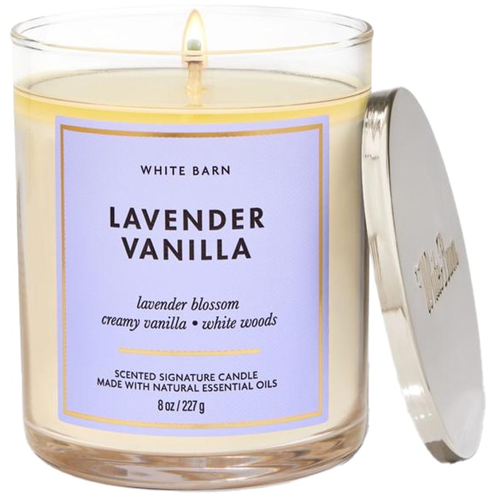 Bougie parfumée - Lavender Vanilla - Lavande & musc - 227 g