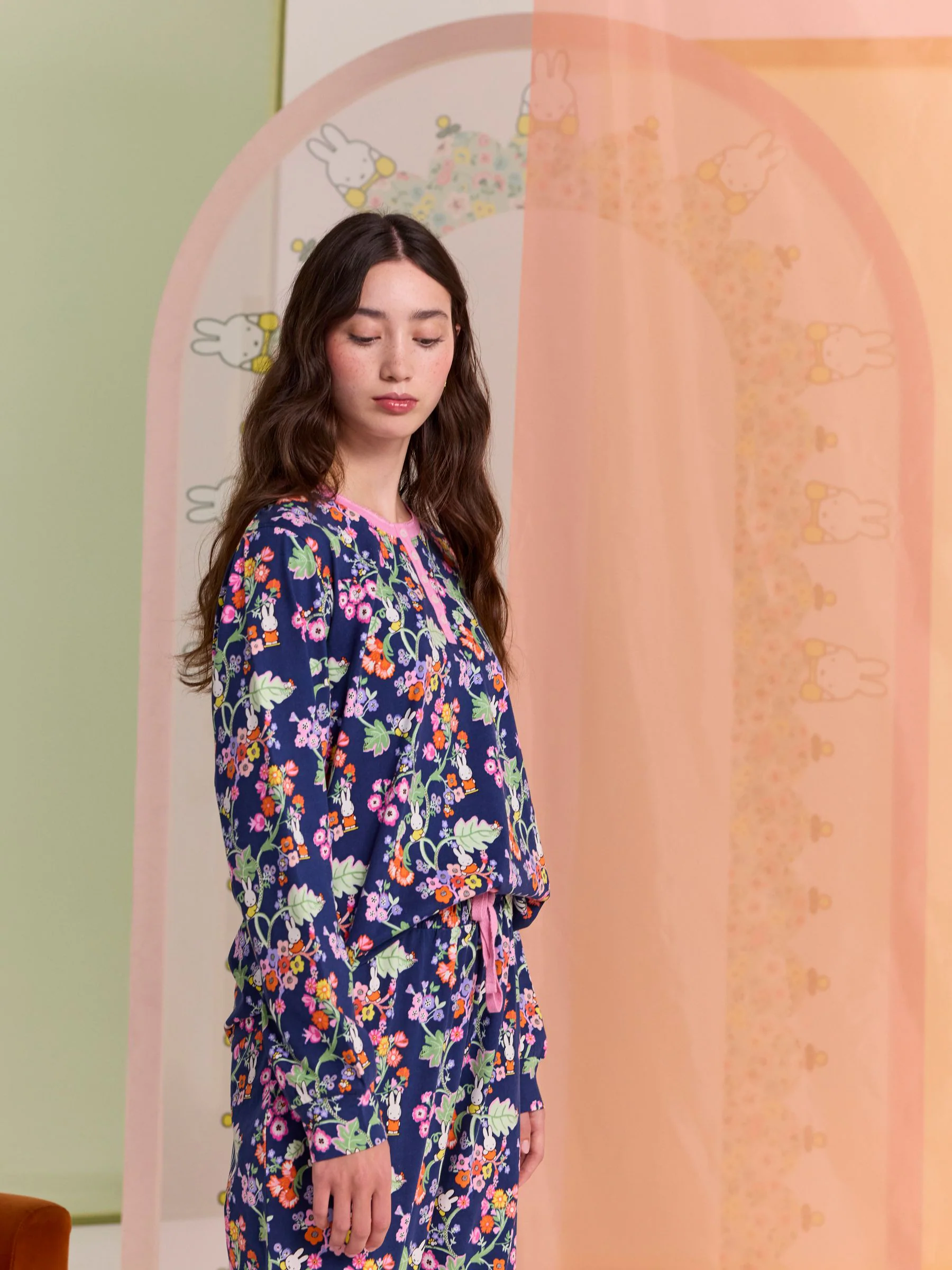 Cath Kidston Miffy - 100% katoenen henleypyjama