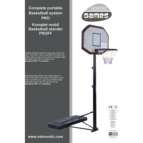 Basketball stander pro Nordic Games