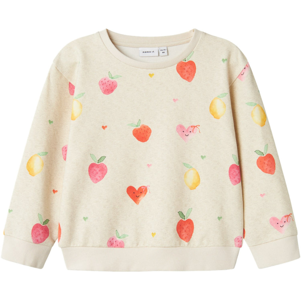 Køb Name It Peyote Melange Folina Regular Sweatshirt