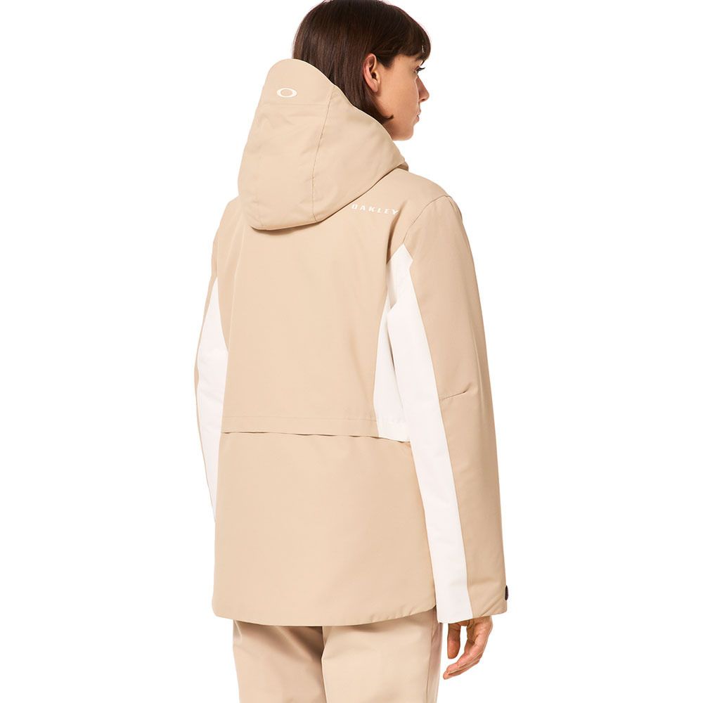 Oakley WMNS HEAVENLY RC - Veste ski Femme humus/arctic white
