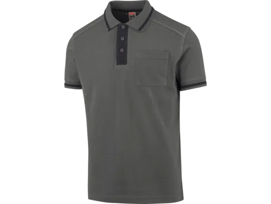 Polo de travail Classic Würth MODYF Gris Marine