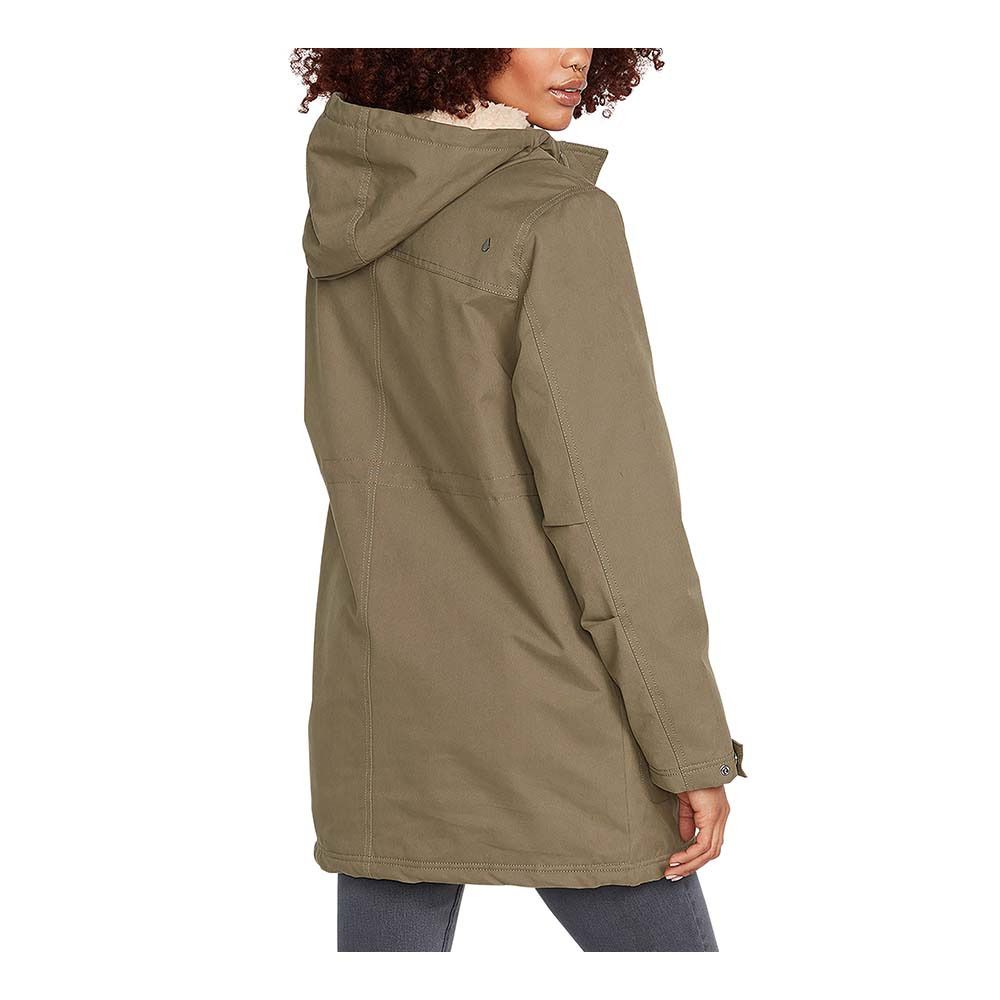 Volcom LESS IS MORE 5K - Parka Femme wintermoss