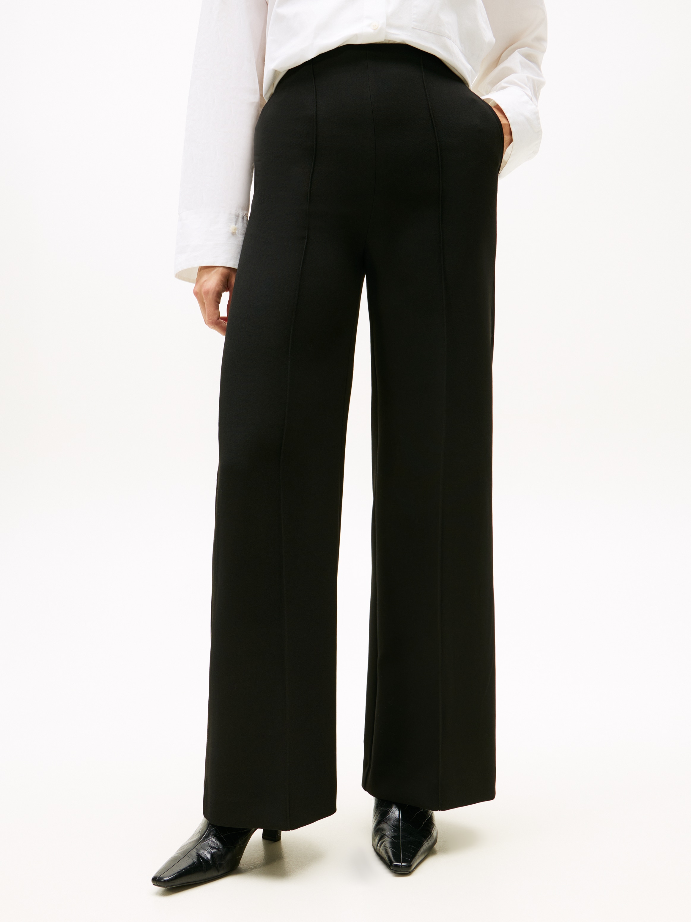 Tommy Hilfiger Anzughose »PUNTO WIDE LEG PANT«