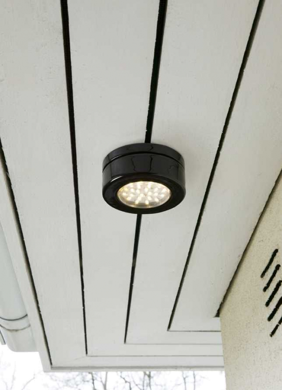 Ifö Electric Cool High plafondlamp Ø12 IP44 porselein wit