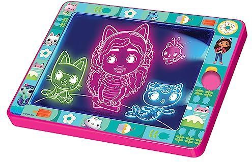 CEFA TOYS - Poppenhuis - Zwart - Inclusief 8 Lampen en 2 Stiften