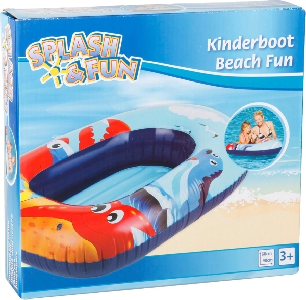Wasserspielzeug KINDERBOOT (95x60cm) in blau