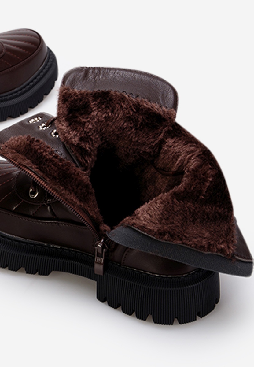 Bottines filles brunes Casilda B
