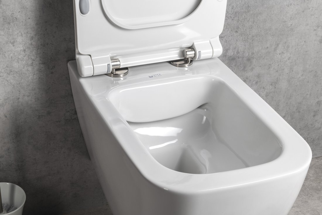 Isvea Vea randloos toilet wit glans