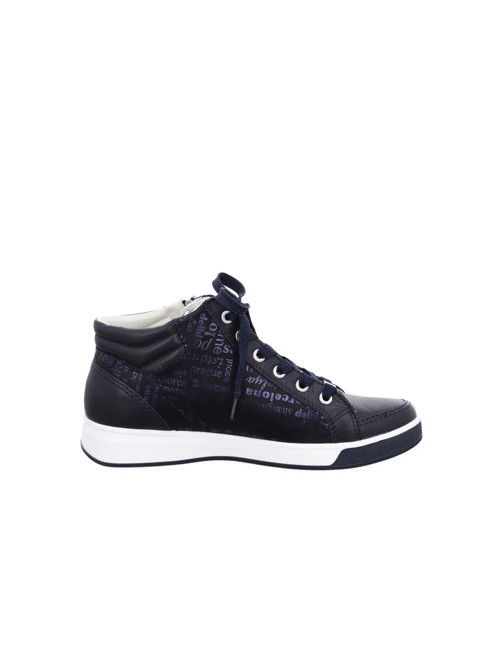 Hightop Sneaker Rom blau