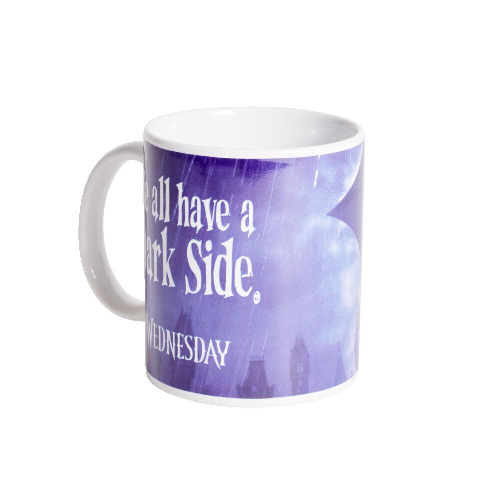 Mug Mercredi Addams Nous avons tous un côté sombre 315ml