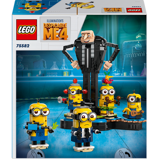 LEGO Despicable Me Klodsbygget Gru Og Minions - 75582