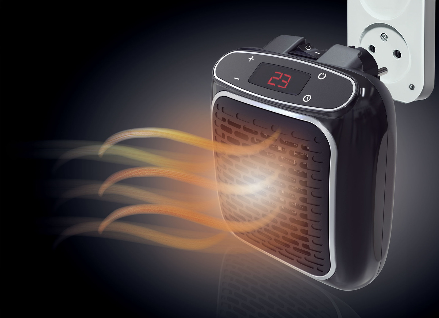 Mini-Heizung mit Thermo-Keramik-Heiztechnologie