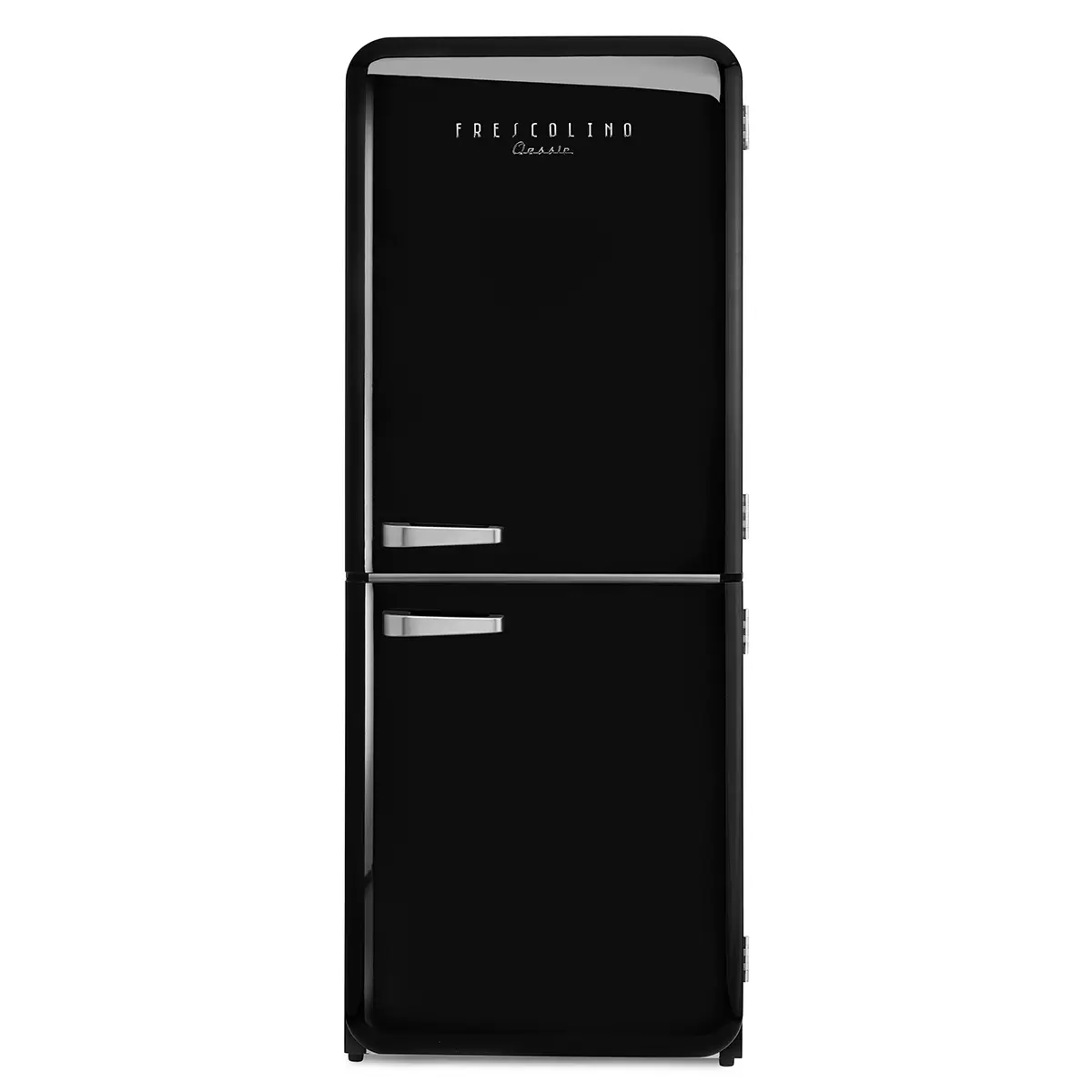 Kühl-/Gefrierschrank Frescolino Classic401L Schwarz Schwarz